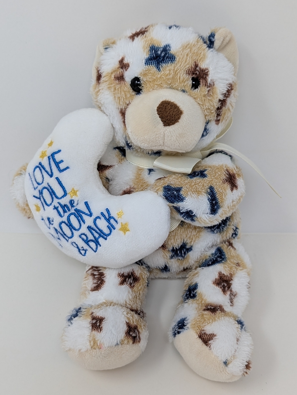 Ganz Teddy Bear Love You To The Moon And Back Plush Stars
